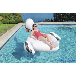 Materac do pływania Łąbędź 201 x 160cm