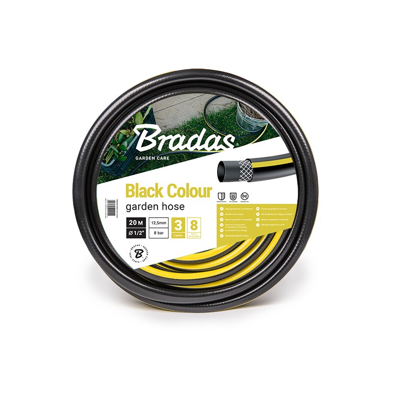Wąż ogrodowy BLACK COLOUR 3/4" - 25m