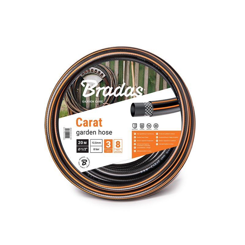 Wąż ogrodowy CARAT 3/4" - 50m