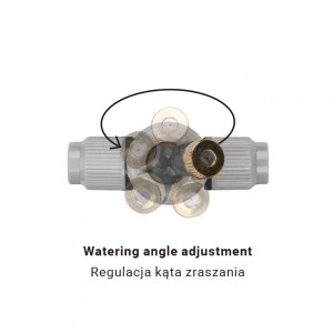 Ogrodowa mgiełka wodna - zestaw 15m