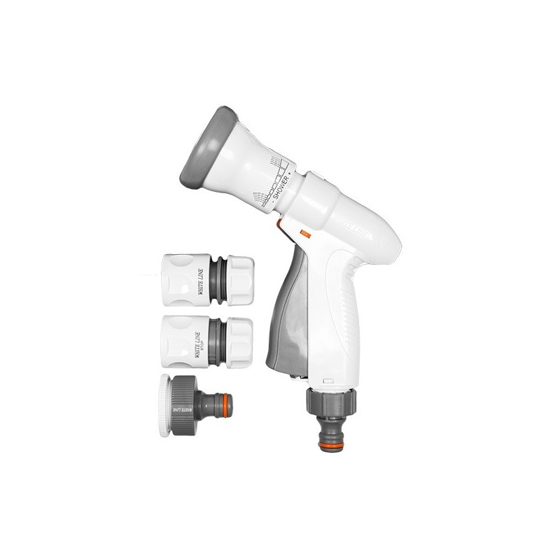 WHITE LINE Zestaw z pistoletem wielofunkcyjnym