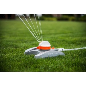 WHITE LINE Zraszacz 2-funkcyjny z przekładnią