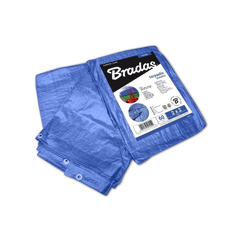 Plandeka wzmacniana BLUE 3 x 7m, 60g