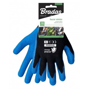 Rękawice ochronne HUZAR WINTER rozmiar 9 lateks