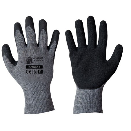 Rękawice ochronne HUZAR CLASSIC rozmiar 9 lateks
