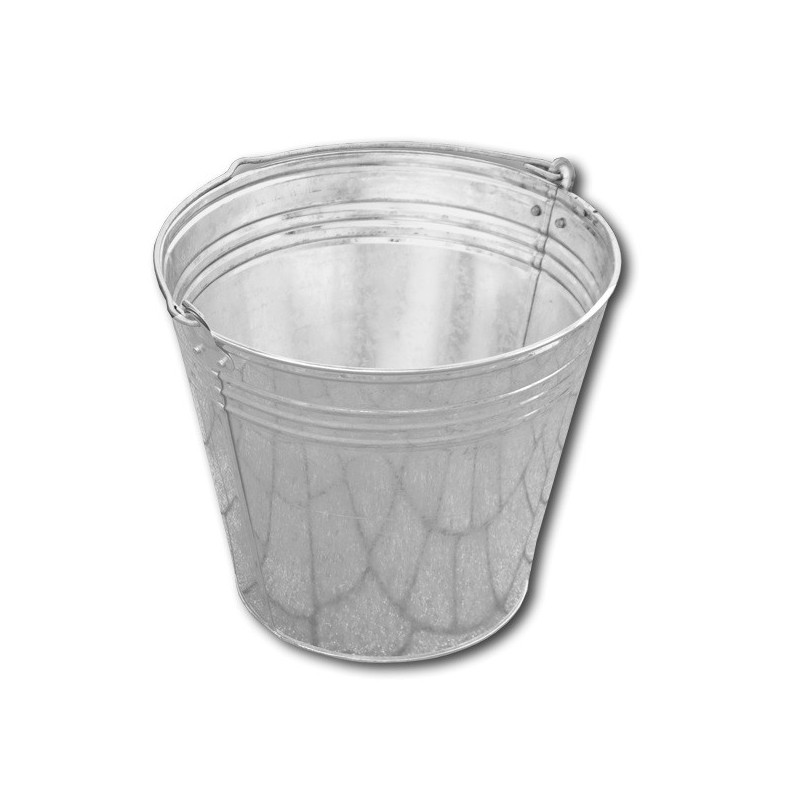 Wiadro ocynkowane 15L