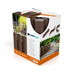 Palisada ogrodowa 4 STANDARD 2,3m brązowa