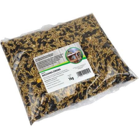 Mieszanka zimowa, nasiona dla ptaków 1kg