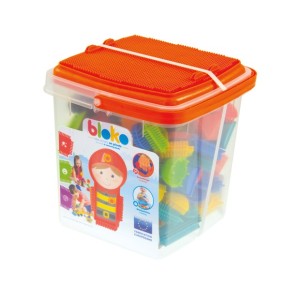 Klocki Pin Bricks Emergency 102 el. w wiaderku