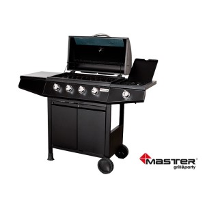 Grill gazowy 4 palnikowy z bocznym palnikiem
