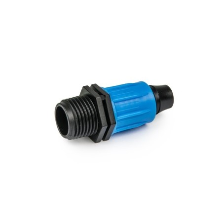 Łącznik QJ do rur kroplujących PE 16mm, GZ 1/2"