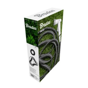 Zestaw ogrodowy TWIST HOSE 7,5-15m - grafit