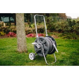 Zestaw WHITE SILVER wózek z wężem 1/2" - 30m