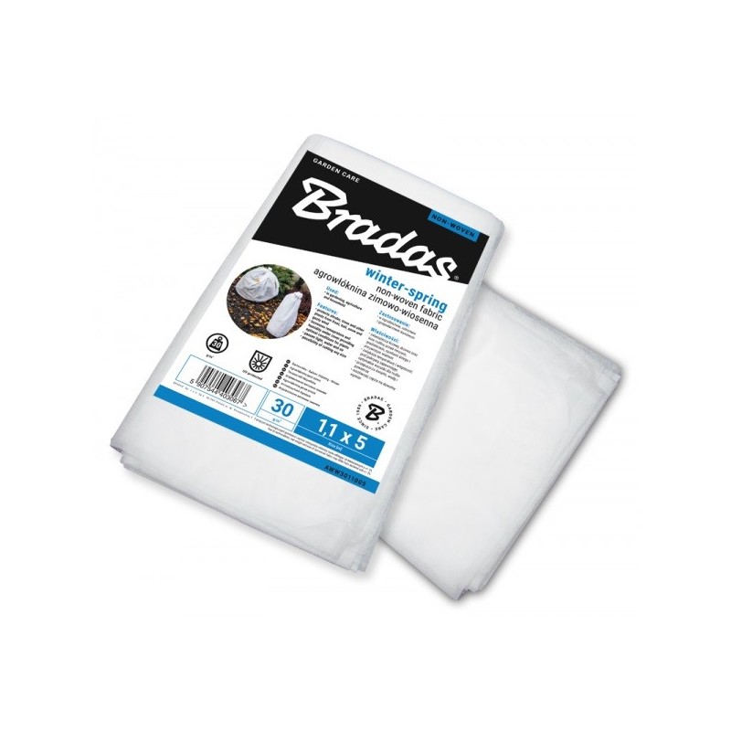 Agrowłóknina 30 zimowo-wiosenna 1,1 x 5m, biała