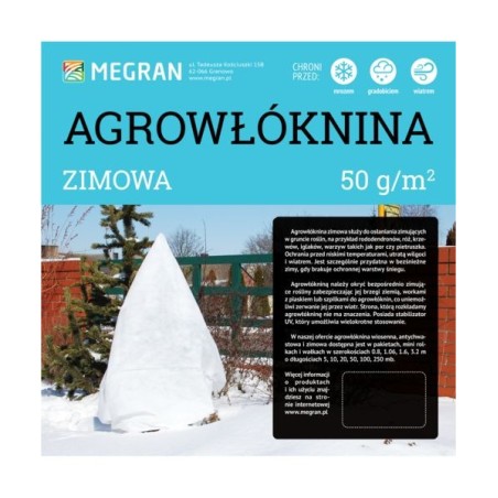 Agrowłóknina 50g/m2 zimowa 1,6x100m