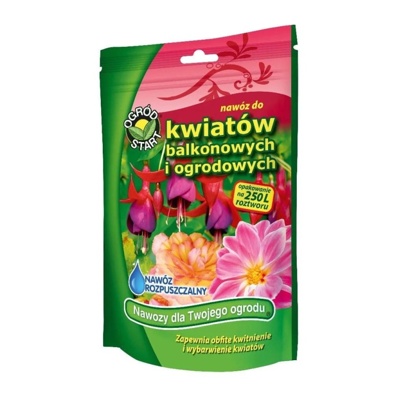 Nawóz do kwiatów balkonowych rozpuszczalny - 250g