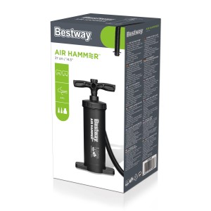 Pompka ręczna do materacy 37cm BESTWAY