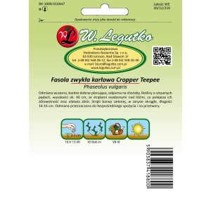 Fasola zwykła, Szparagowa - Cropper Teepee - 40g