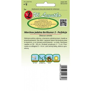 Marchew jadalna - Berlikumer 2 - Perfekcja - 5g