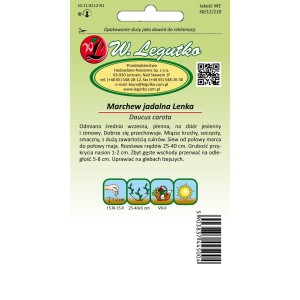 Marchew jadalna - Lenka - 5g