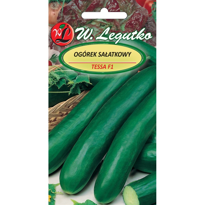 Ogórek gruntowy, sałatkowy - Tessa F1 - 3g