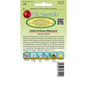 Sałata masłowa - May King (Królowa Majowych) - 1g