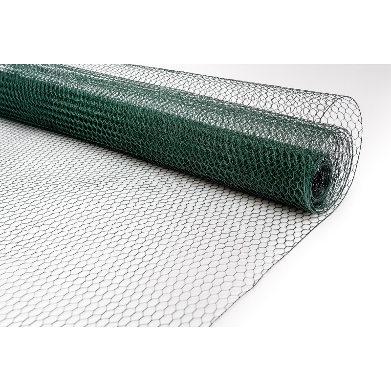 Siatka heksagonalna PVC 13/0,8mm - 0,5x10m