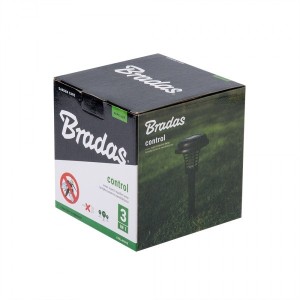 Solarna lampka owadobójcza LED / UV na kolcu