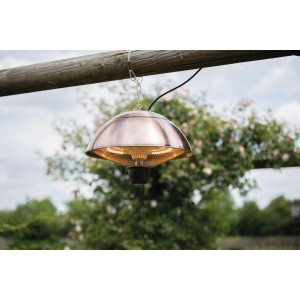 Promiennik grzewczy wiszący MUSHRO miedziany