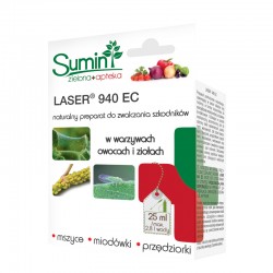 Środek owadobójczy LASER 940 EC - 25ml warzywa, zioła i owoce SUMIN
