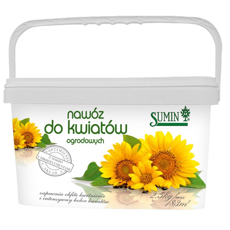 Nawóz do kwiatów ogrodowych - 2,5kg SUMIN