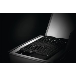 Grill gazowy Napoleon Rogue SE 525 RSIB z palnikiem rożna i palnikiem bocznym Sizzle Zone, Stal Szlachetna