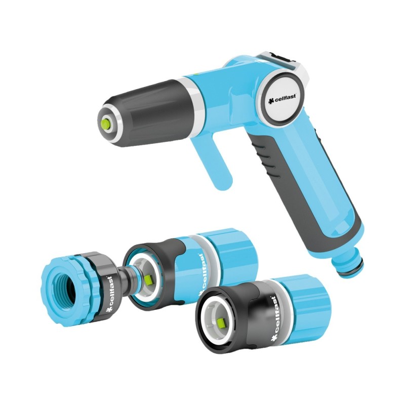 Zestaw ERGO ze zraszaczem pistoletowym prostym 3/4"