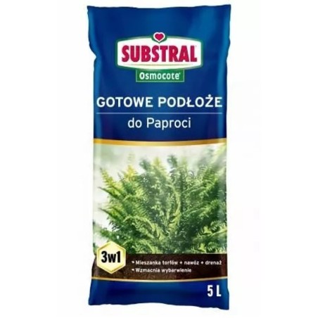 Osmocote 3w1 Gotowe podłoże do Paproci - 5L