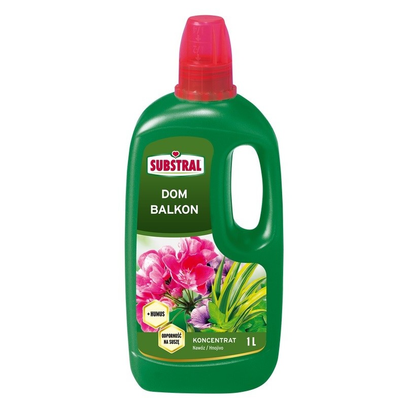 Nawóz płynny + humus do Domu i Balkonu 1L