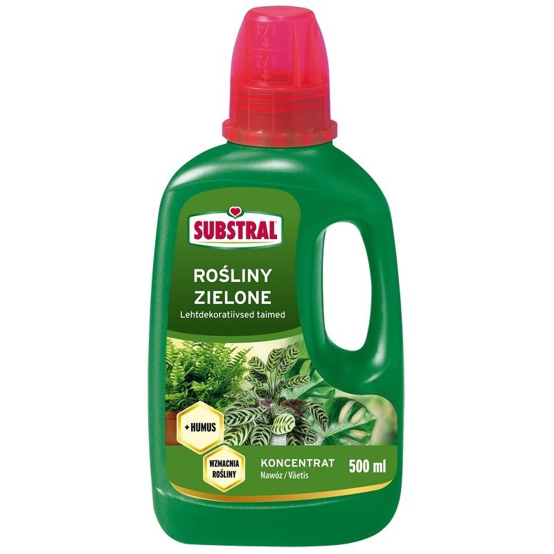 Nawóz płynny + humus do Roślin Zielonych 500ml