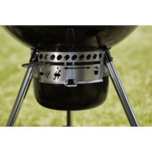 WEBER Grill węglowy Original Kettle E-5730 57cm, Czarny