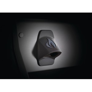 Grill gazowy Napoleon Rogue SE 525 RSIB z palnikiem rożna i palnikiem bocznym Sizzle Zone, Czarny