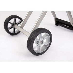 Grill gazowy Napoleon TravelQ PRO285X z wózkiem nożycowym, Czarny