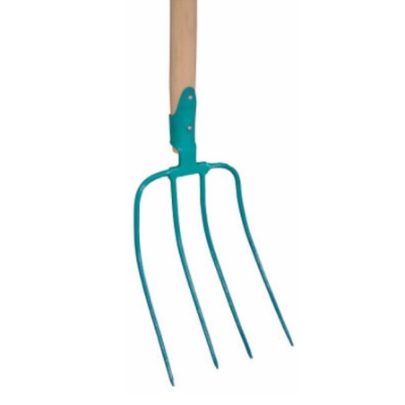 Widły gospodarcze 4-zębne z trzonkiem profilowanym