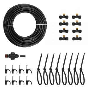 BLACK LINE Ogrodowa mgiełka wodna 15m