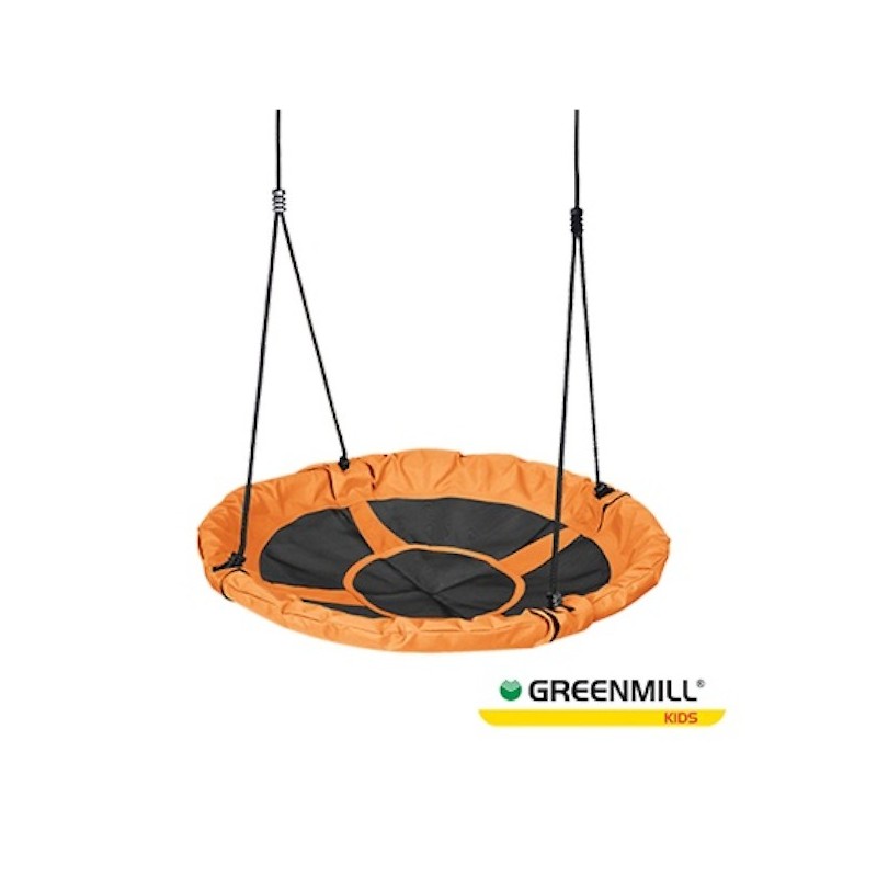 Huśtawka Bocianie Gniazdo 100cm pomarańczowa