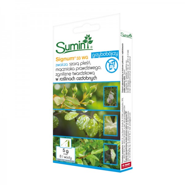 Środek grzybobójczy SIGNUM 33 WG rośliny ozdobne - 5g SUMIN