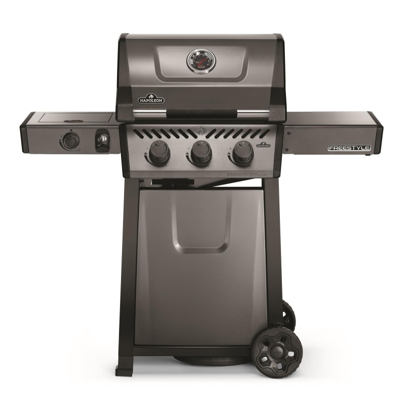 Grill gazowy Napoleon Freestyle 365 SB z kuchenką boczną, Grafitowy