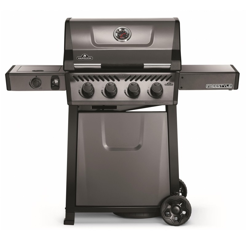 Grill gazowy Napoleon Freestyle 425 SB z kuchenką boczną, Grafitowy