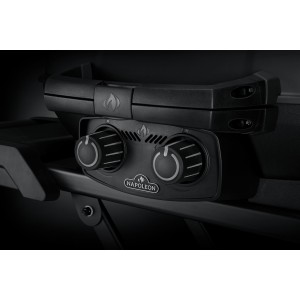 Grill gazowy Napoleon Phantom TravelQ PRO285X z wózkiem nożycowym, Czarny Mat