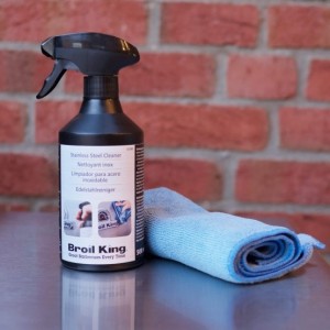 Płyn czyszcząco-nabłyszczający do stali szlachetnej 500ml BROIL KING