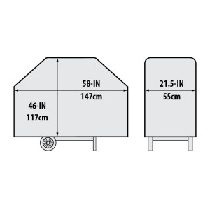 Pokrowiec Select do grilli Baron / Crown / Sovergin / Signet BROIL KING