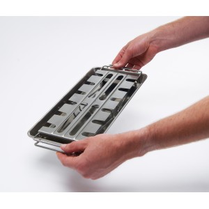 Wieszak na podudzia z brytfanną BROIL KING