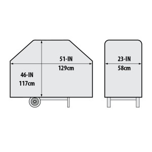 Pokrowiec Premium do grilli Monarch / Baron / Royal / Crown BROIL KING